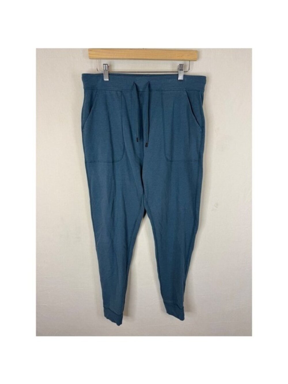 Saxx 3SIX FIVE Mens Blue Cotton Modal Blend Jogger Lounge Pants Size Medium